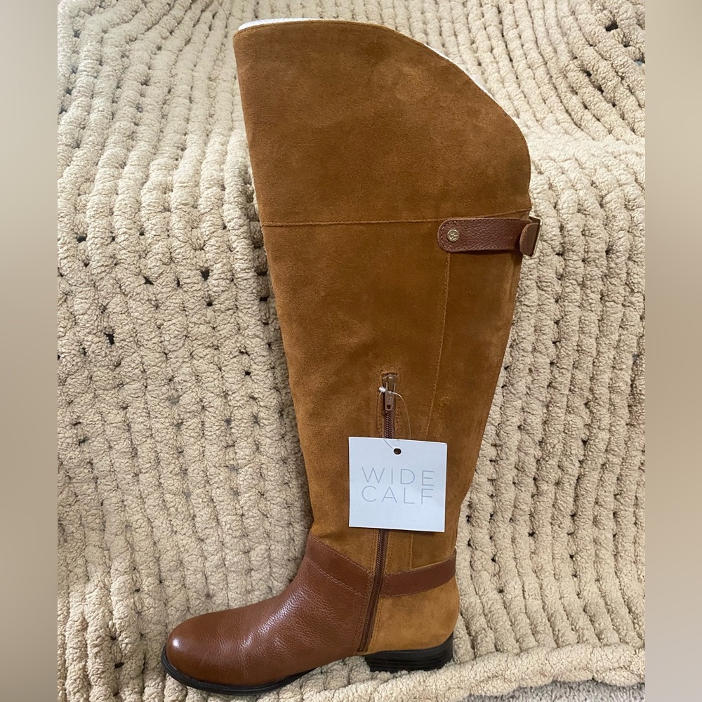 Naturalizer Wide Calf Riding Boots NWT